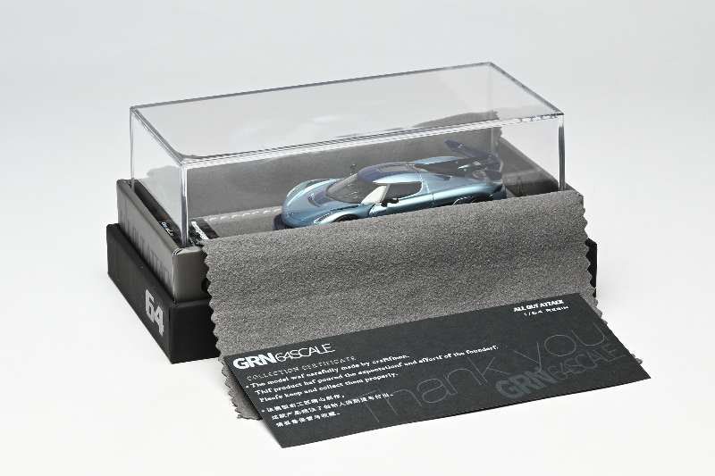 GRYNING 1:64 Koenigsegg Jesko (Ice Blue)