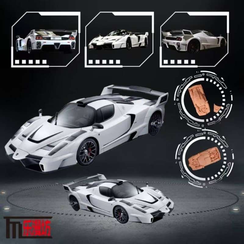 PREORDER LMF 1:64 Gemballa MIG-U1 (Matte White/Matte Red)