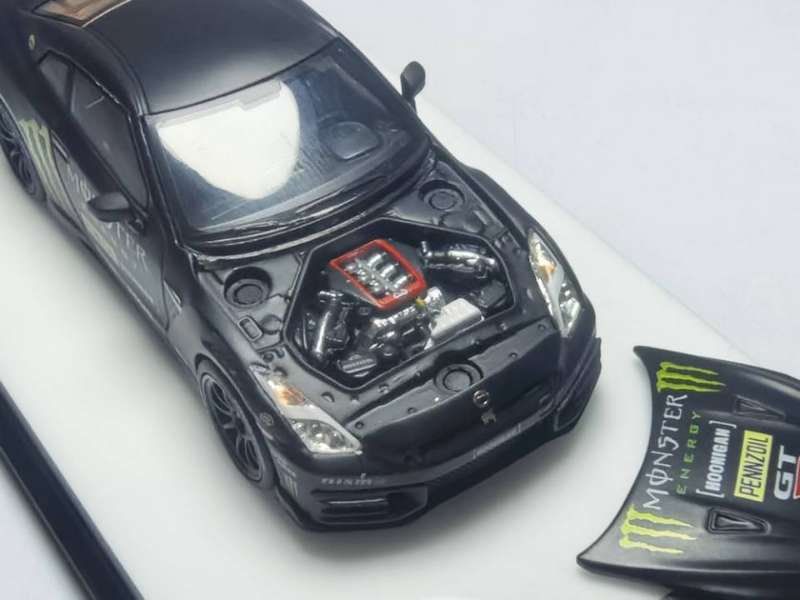 PREORDER MyModelCollect MC 1:64 Nissan GTR R35 NISMO MONSTER Livery