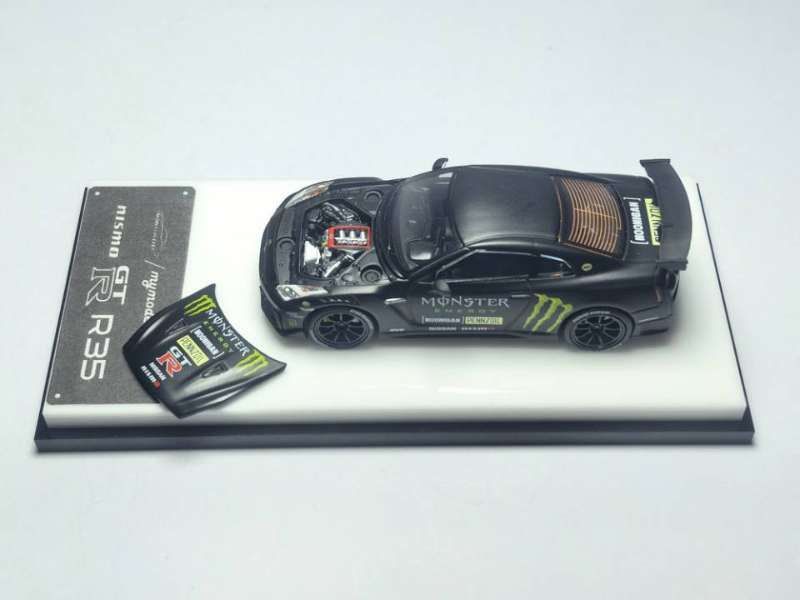 PREORDER MyModelCollect MC 1:64 Nissan GTR R35 NISMO MONSTER Livery