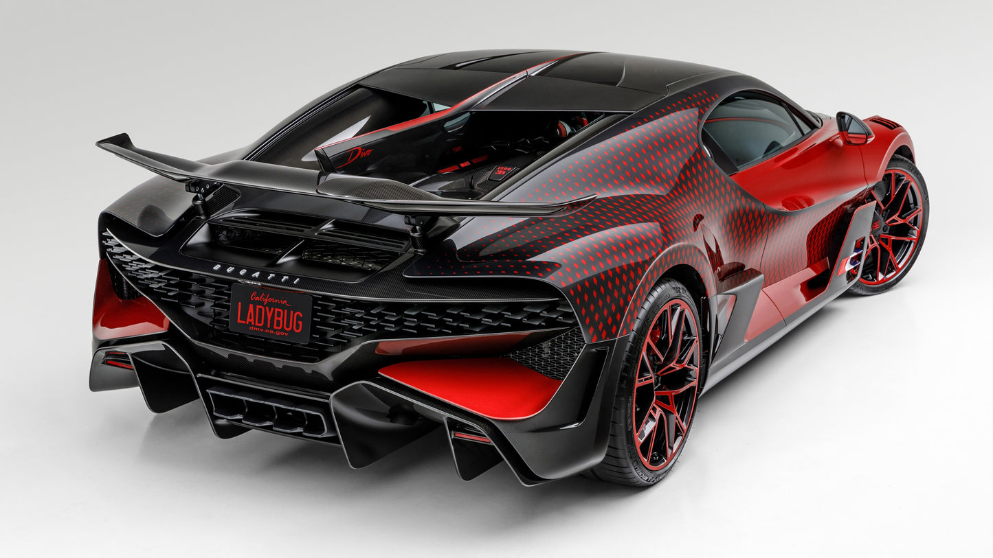 PREORDER HH Model 1:18 Bugatti Divo 'Ladybug'