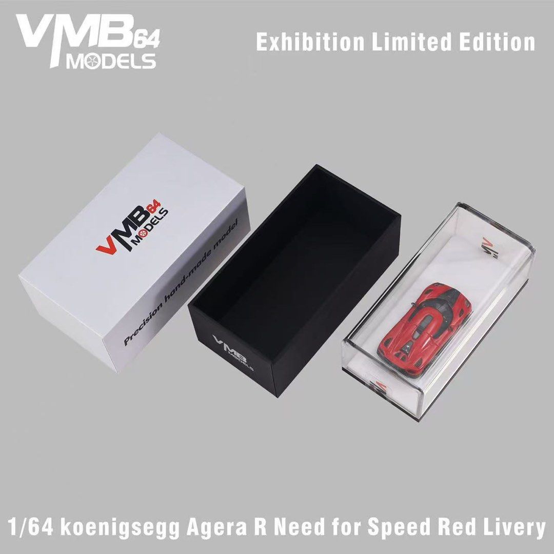 [PRE-ORDER] VMB 1:64 Koenigsegg Agera R 'Need for Speed' - Exhibition Exclusive Limited